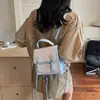 Bolsa Pequena Estilosa de Alta Qualidade para Mulheres, Nova Bolsa Transversal Versátil de Verão 2025, Mochila Casual Multifuncional