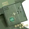 Cuaderno A5 con Hebilla de Negocios, Caja de Regalo de Cuaderno de Alta Gama, Set de Planificador, Regalo Souvenir para Reunión Anual Corporativa, Logo
