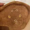 Pulseira Retro Simples de Cabana Chinesa Nova Exquisita Luz de Luxo Luxuosa Senso Legal Fashionável Branca Distinta Versátil