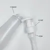 Botella Transparente Esmerilada de 150 ml con Bomba Dosificadora para Aceite Desmaquillante, con Sentido de Diseño, Material de Empaque de Plástico PET para Productos de Cuidado de la Piel de Emulsión Acuosa y Esencia