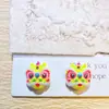 Decoraciones Populares para Uñas Estilo Danza del León Chino, Lindos Accesorios de Resina 3D para Uñas y Cabello de Año Nuevo