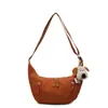 Bolso cruzado para mujer, gran capacidad, bolso ligero tipo dumpling, nuevo modelo Ins estilo coreano, bolso sencillo para estudiante, bolso de hombro de moda para mujer