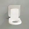 Suporte para Sabonete Líquido de Chuveiro Sem Furos Prateleira de Armazenamento na Parede do Banheiro Gancho Criativo Sem Rastreamento Armazenamento Forte para Pendurar na Parede