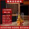 Vela para Atraer Riqueza y Prosperidad, Ofrenda a Buda, Pilar de Loto a Prueba de Viento, Diseño de Pilar de Crisantemo, Vela Eterna, Vela de Riqueza