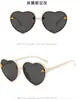 Nuevas gafas de sol para niños para niñas, mismo estilo que Isla Obi, lindas gafas de sol para bebé con forma de corazón, gafas de protección solar para niñas