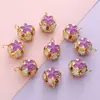 Paisaje Antiguo Azul Tailandés Campana Calada Estilo Chino Accesorios para Joyería DIY Llavero Pulsera Colgante Cuerda de Mano Accesorios de Cuentas