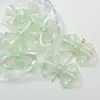 Contas Furadas de Laço em Acrílico Transparente Material para DIY Capa de Celular Pulseira Colar Acessórios de Joias com Contas Contas Soltas