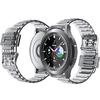 Adequado para Pulseira Especial Samsung Watch4 Classic 40/44/42/46mm Pulseira de Relógio Transparente Dividida