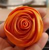 Rosa Artificial Hecha a Mano Tridimensional Simulada Flor Rosa Tela Satén Ramillete Accesorios de Ropa Accesorios Pequeños Venta al por Mayor
