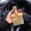 Cepillo de limpieza para coche, salida de aire, eliminación de polvo en huecos finos, herramienta de cepillo suave, cepillo de aire acondicionado, artefacto de belleza para limpieza