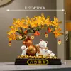 Gato de la Suerte Calabaza Árbol de la Fortuna Decoración de Entrada Nuevo Estilo Chino Decoración del Hogar Regalo de Inauguración de Casa Nuevo Hogar