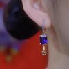 Aretes de Moda para Mujer Temperamento Exquisito de Alta Gama Simples Hebilla de Oreja Nuevos Aretes de Moda Nicho Joyería de Alta Gama para Combinar con Todo