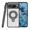 Adequado para Capa de Celular com Suporte Magnético Google Pixel 9 Pro, Capa Protetora Pivotante Anti-Queda Pixel 10