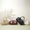 Bolsa de Bolos de Primavera Versátil para Viajar Texturizada para Teléfono Móvil Bolso Cruzado de Piel de Vaca Gran Capacidad Bolso de Mano de Piel de Vaca para Viajar