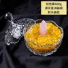 Difusor de piedra de cristal natural piedra en bruto decoración del hogar frasco de almacenamiento aromaterapia piedra mineral de cristal sal de vinagre de rosa piedra triturada