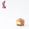 Juguete electrónico para mascotas transfronterizo: juguete eléctrico de mariposa y cerdo para gatos, Juguete para mascotas en caja Corazón de Maullido Tesoro