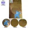 Pintura de producción recuerdo del club medalla conmemorativa de Shenzhen fabricante tarjeta de actividad de acero inoxidable dorada y plateada