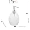 Porta Sabonete Vidro Líquido Redondo Sortido 350ml - Lyor