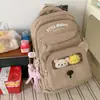 Mochila transfronteriza 2026 estilo nuevo para estudiantes de secundaria y preparatoria, diseño simple, gran capacidad, mochila casual, unisex, adecuada para ir al trabajo