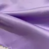En stock 100% poliéster satén 75D*150D tela piel de durazno, teñida, para ropa casual y textil para el hogar, cálido
