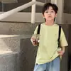 LiquidaciónVenta de Verano Transpirable Cómodo de Manga Corta, Camiseta Versátil de Alta Elasticidad Amigable con la Piel para Niños, Moderna
