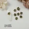 Ventas Directas de Fábrica de Nuevos Pedrería Retro Cruzada para Uñas de Moda al Por Mayor, Decoraciones para Uñas con Forma de Corazón y Cabeza de León