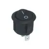 Interruptor Redondo de Dos Velocidades y Dos Pines de Alta Corriente Interruptor de Lámpara de Escritorio Interruptor Kcd3-5 Interruptor de Guangdong Certificado Europeo y Americano