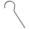 Accesorios para perchero de tienda de ropa gancho madera maciza plástico pantalones Chuck 20cm grueso dorado y plateado Negro 15 gancho largo venta al por mayor