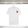 Nuevo Producto de Comercio Exterior: Camiseta de manga corta Casablanca con un cuello redondo único y el logotipo de letra impreso de la Puerta de las Ilusiones
