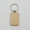 Llavero de coche grabado láser colgante de madera creativo llavero de haya personalidad pequeño regalo productos de fábrica de origen