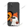 Funda para teléfono de Halloween más vendida con un lindo diseño de fantasma con capucha para iPhone 18 Pro, Apple 17, carcasa blanda