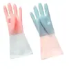 Luvas de Lavar Louça para Limpeza Doméstica, Cozinha, Limpeza de Janelas, Impermeáveis, Borracha Durável, Proteção do Trabalho, Atacado do Fabricante, Espessadas
