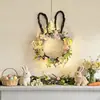Tema de Coelhinho de Desenho Animado Fofo Bandeja de Papel Descartável Copo de Papel Decoração Atmosfera de Festa de Páscoa Conjunto de Louça