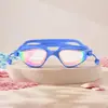 Gafas de Natación de Silicona al por Mayor en Stock para Hombres y Mujeres, Impermeables, Antivaho, Alta Definición, con Tapones para los Oídos Integrados, Equipo de Natación al por Mayor
