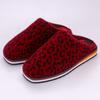 Pantuflas de Tela Hechas a Mano Pantuflas de Algodón Zapatos de Luna de Tacón de Bolsa para Mujer Otoño e Invierno Maternas Suela Gruesa Edad Media y Avanzada Forradas de Vellón Antideslizantes Resistentes al Desgaste