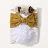 Amazon Set de Diadema de Nylon para Bebé Diadema de Tela Súper Elástica y Suave para Bebé con Flor y Moño 4116