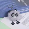 Llavero de mapache pequeño de peluche lindo colgante para bolso de elfo colgante para coche pequeños regalos venta directa de fábrica al por mayor