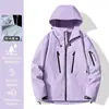 Chaqueta Woodpecker para Mujer 2025 Nueva Primavera y Otoño Exterior Tres en Uno Pequeña Cortavientos e Impermeable Chaqueta Super Bonita