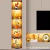 Conjunto Adornos Combinados Creativos Lujo Ligero Sala de Estar Oficina Gabinete de Vino Aparador Lateral Ventana Sala de Muestras Decoraciones para el Hogar
