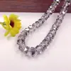 Cuentas de Rueda de Cristal de Color Transparente Alto de 8MM para Pulsera, Collar Hecho a Mano, Accesorios de Joyería