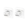 Gancho para barra de cortina, clip para cortina, barra telescópica, soporte fijo, soporte adhesivo sin perforaciones, barra transversal, soporte para cortina de puerta