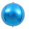 Globo redondo de aluminio 4D de 10 pulgadas, 15 pulgadas, 18 pulgadas, 22 pulgadas, 32 pulgadas, arco de boda, decoración, diseño de lugar de boda
