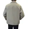 Jaqueta Cardigan Masculina Simples Patchwork Bordado de Letra Decoração Tendência Rogue Bonito Gola Lapela Corta-Vento Leve Business Casual