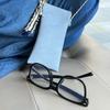 Bolsa de almacenamiento para gafas antipresión portátil gafas de sol gafas de sol caja de almacenamiento con metralla de cierre automático bolsa de almacenamiento para ojos para mujer
