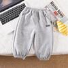 Pantalones de Dibujos Animados para Niños 2025 Estilo Coreano para Bebés Pantalones de Chándal para Niños Estilo Occidental Pantalones Deportivos Casuales para Niños
