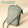 Bolsa de Comércio Exterior Feminina Novo Nicho Design Shoulder Bag moda simples de couro genuíno Bolsa de telefone móvel Bolsa Crossbody Feminina Mini