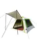 Pronta para Fronteira Barraca Villa Dobrável para Exterior Barraca de Acampamento Equipamento de Acampamento Portátil Conjunto Completo com Toldo