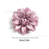 Flores Artificiales de Dalia en Colores Otoñales para Arreglos de Boda, Decoración del Hogar, Materiales para Arreglos Florales Hechos a Mano y Accesorios para Hacer Adornos para el Cabello