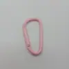 Pintura de color hebilla de montañismo forma D de 3.6 mm hebilla de montañismo aleación de zinc hebilla de colgado rápido accesorios externos para equipaje de viaje