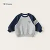 Ropa para Niños Youbao Sudadera para Niños Primavera y Otoño Nueva Manga Raglán Suéter Elegante para Niñas Deportivo Casual Top para Bebé
